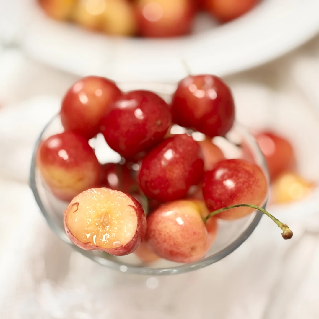 【Reinier】智利空运雷尼尔车厘子3J4.4斤净重脆甜有果酸内附果径卡