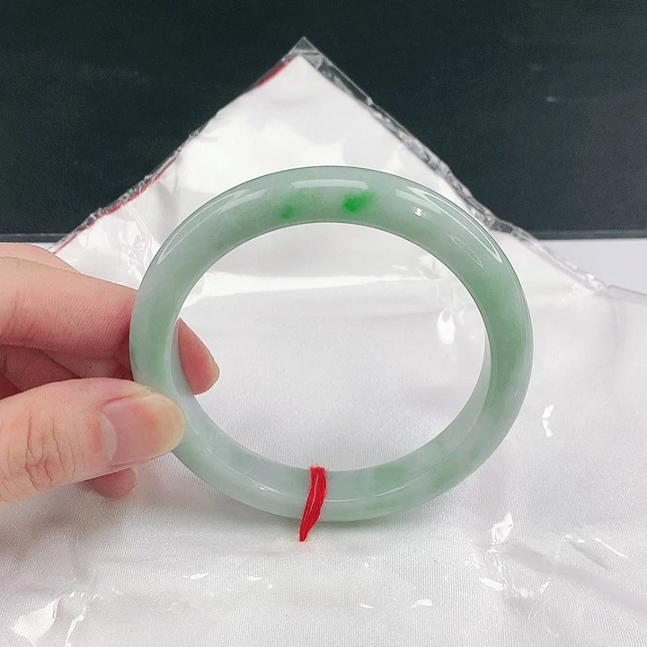 翡翠未镶嵌手镯圈61.6。50113