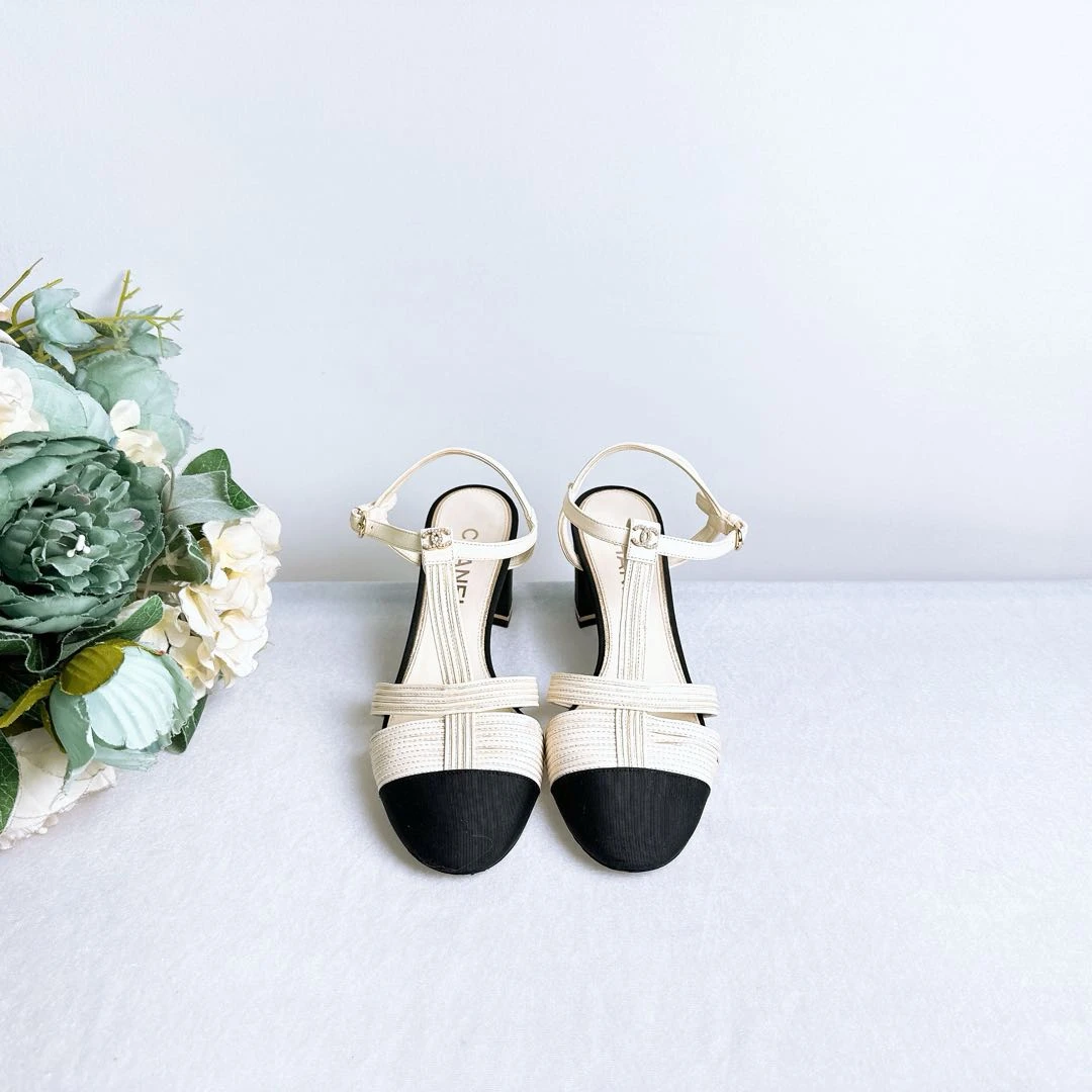 99新 Chanel/香奈儿 玛丽珍鞋/37.5码/Xsp35557