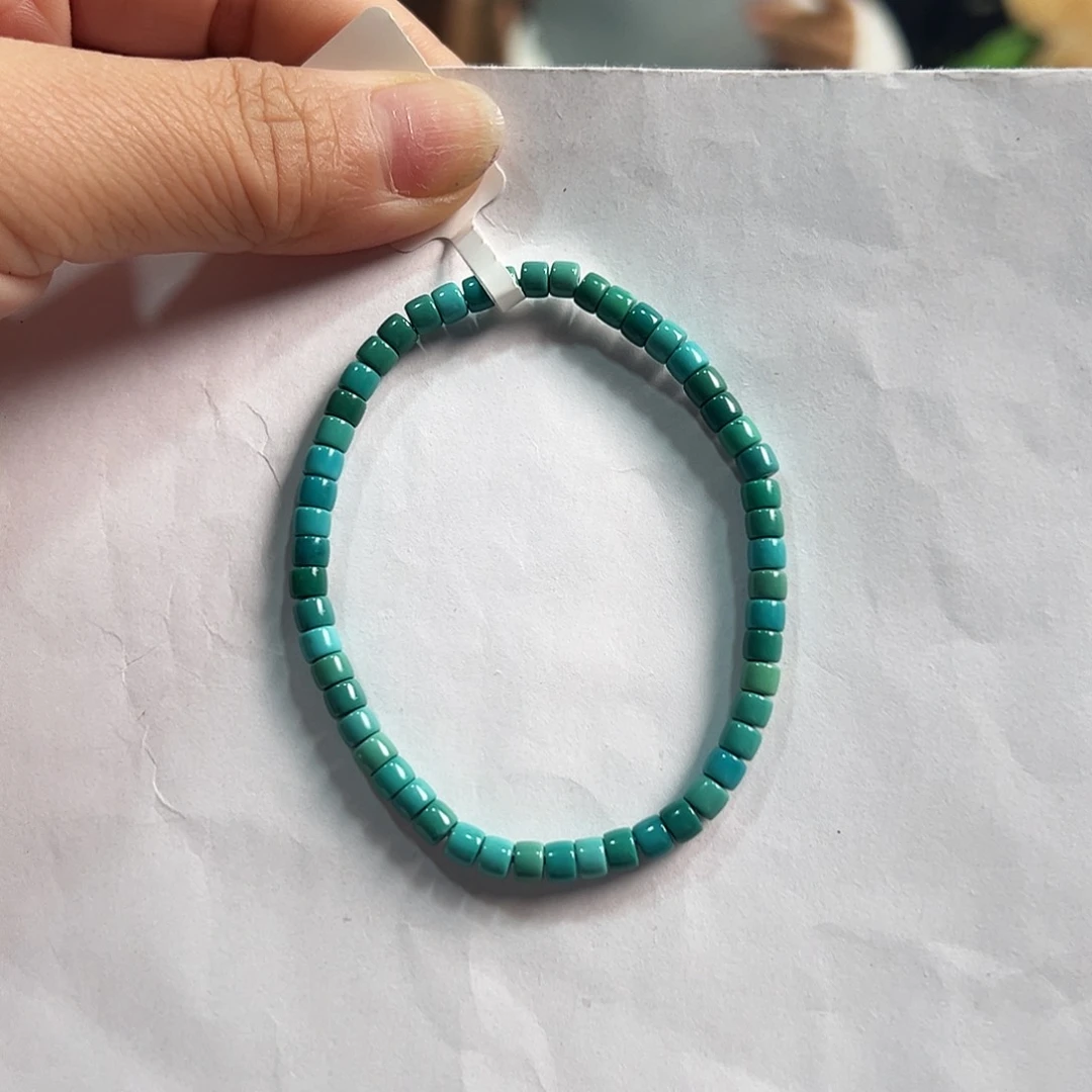 未镶嵌绿松石手串卡4➕