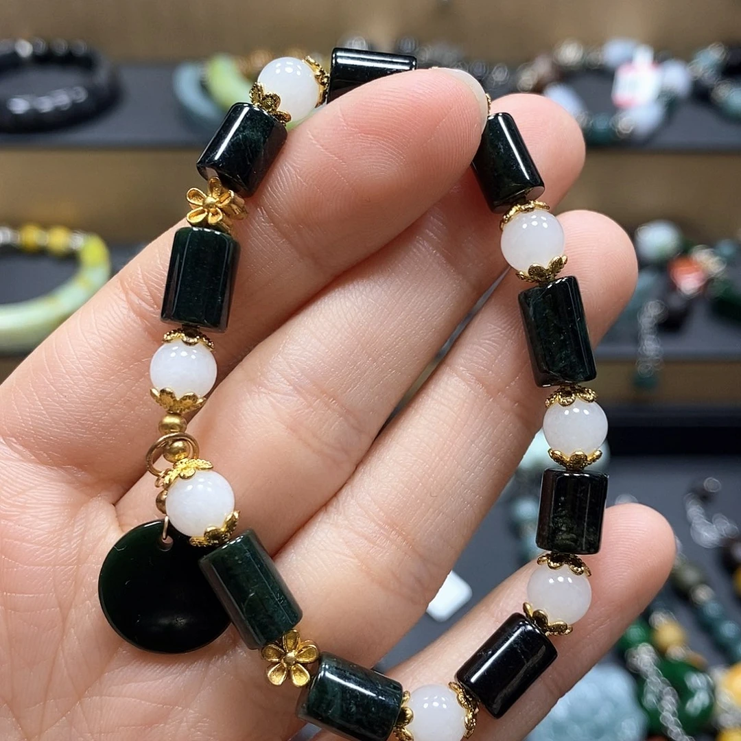 翡翠未镶嵌手链手链