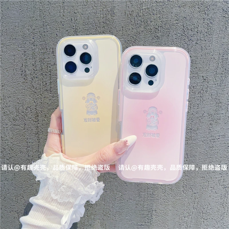 三合一炫彩适用苹果iPhone17/华为荣耀/OPPO/VIVO/小米手机壳爆款