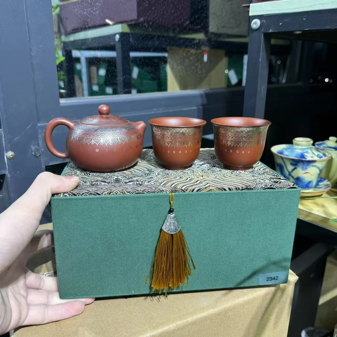 【中国邮政专属链接】吴成志西施凤鸣壶自用泡茶壶带俩杯2342