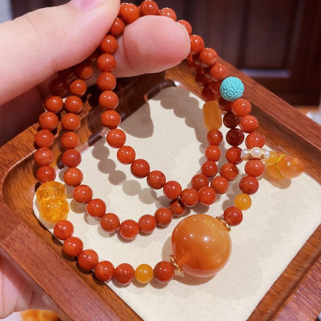 蜜蜡手链未镶嵌手串