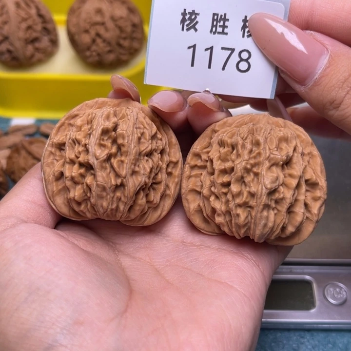 把件文玩核桃四座楼43.1178