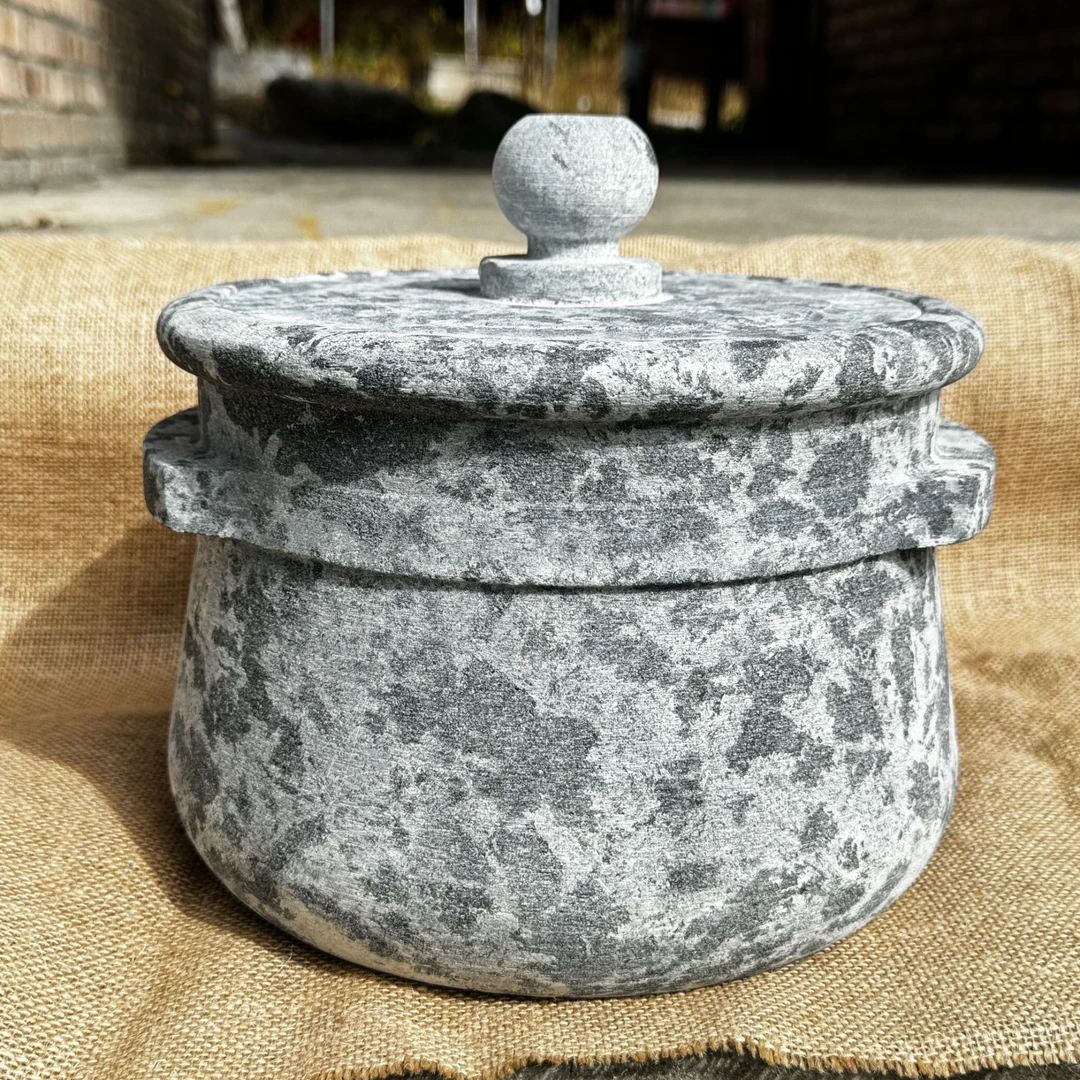 西藏墨脱皂石 墨脱石锅  煲汤煮粥香甜美味