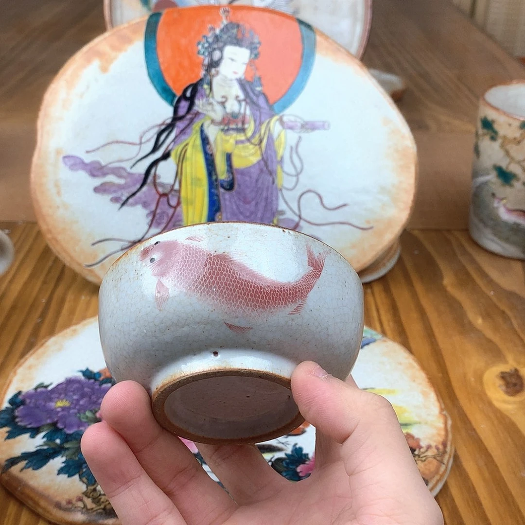 ༗***༻杯景德镇陶瓷手作