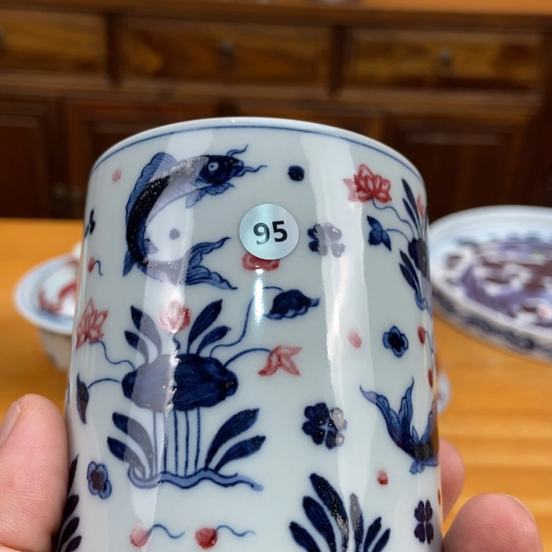 手绘茶具现代制品