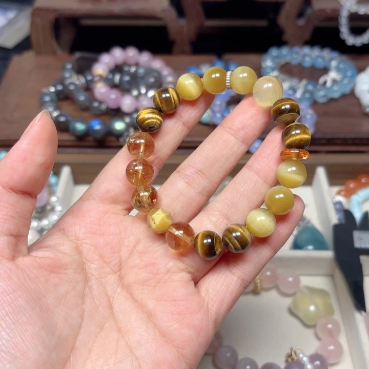 水晶手链未镶嵌金薇薇