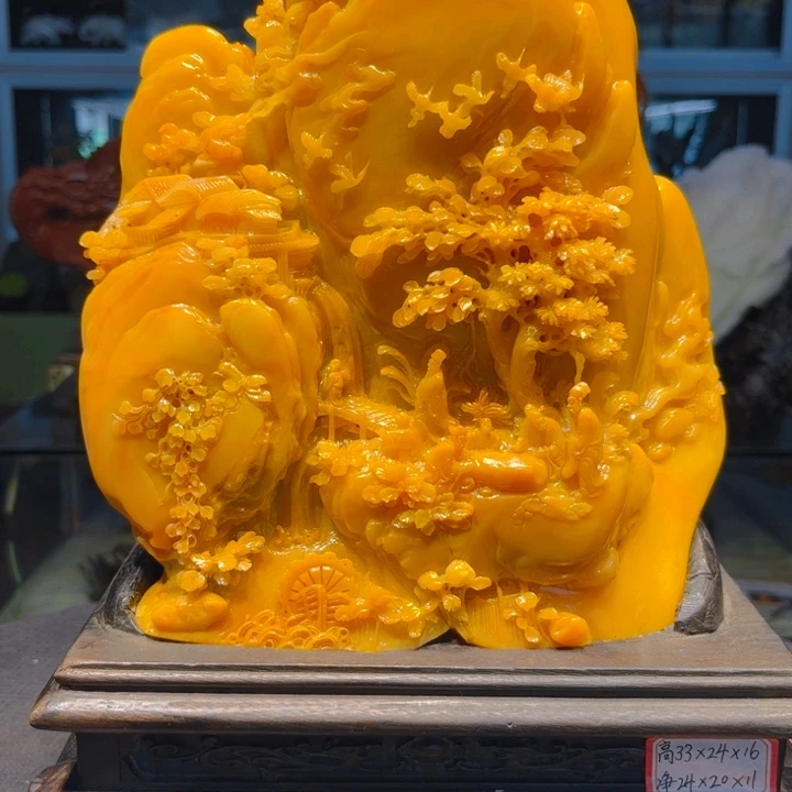 H***凌寿山石寿山石雕刻艺术品