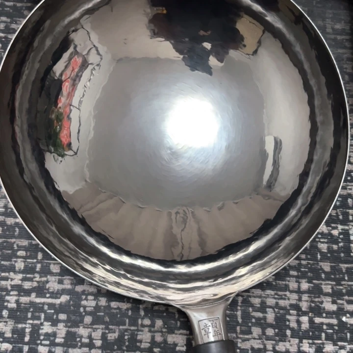 塘***，熟铁手工锻打铁锅36
