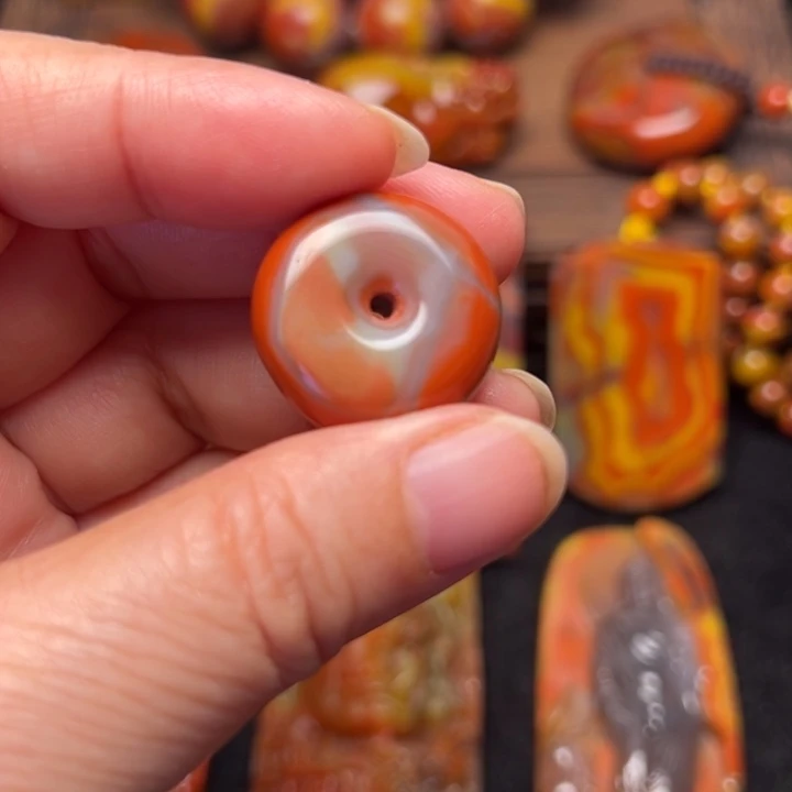 玛瑙/玉髓未镶嵌颈饰