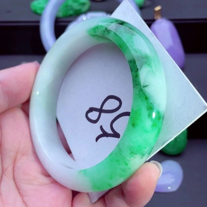 翡翠未镶嵌手镯手镯