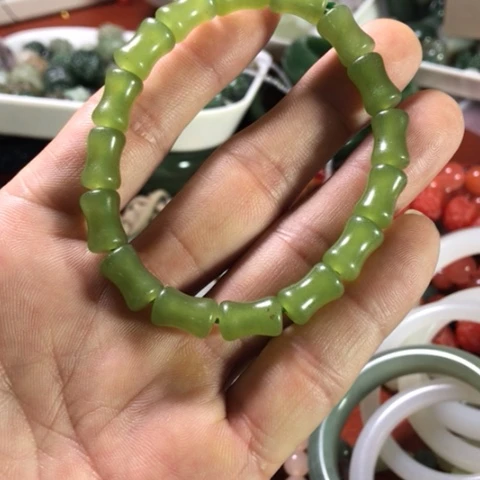 未镶嵌和田玉手机链