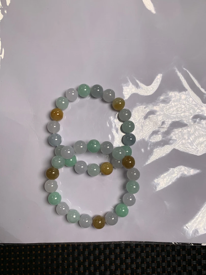 翡翠A货多宝手串多样性发货，发一件11 572