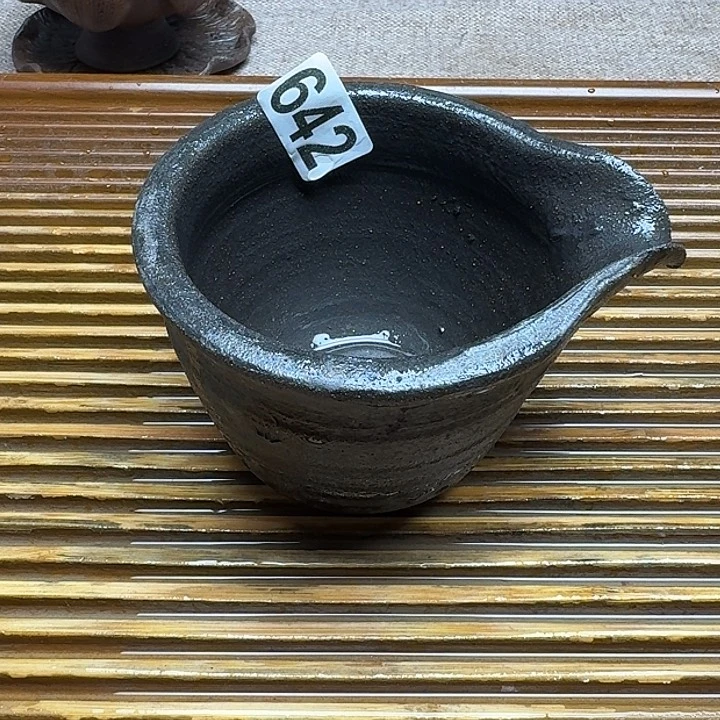 纯手工制作粗陶茶具