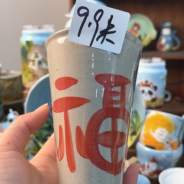 陶景德镇釉下手绘陶瓷