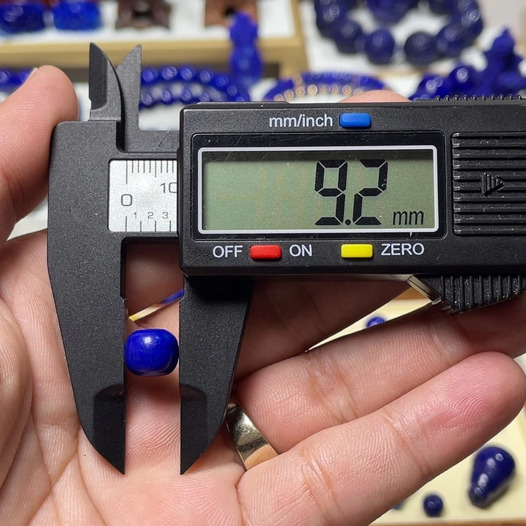 小***聪青金石未镶嵌老型9.2mm单珠