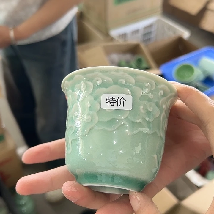 小米茶器龙泉青瓷