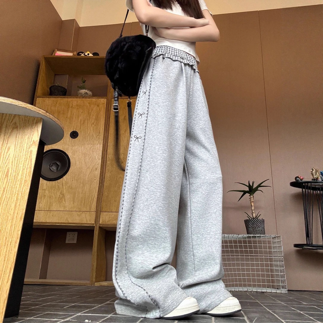 女童裤子春秋2025新款儿童洋气中大童秋装休闲裤女孩秋季宽松卫裤