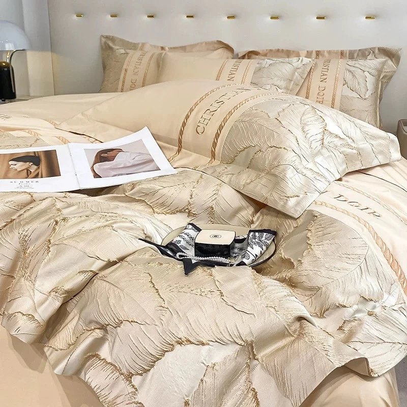 【周董秋冬严选】欧式宫廷设计轻奢提花浮雕四件套-q