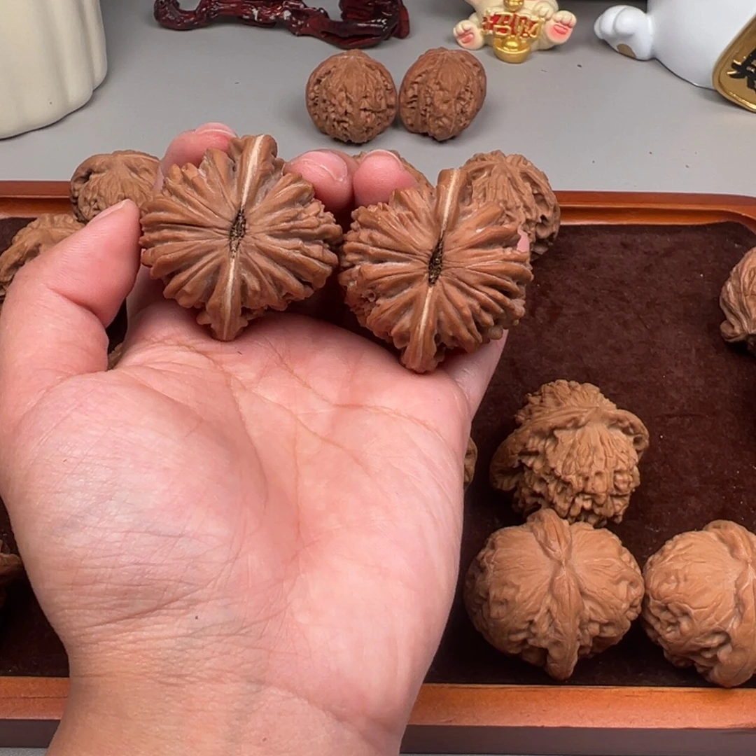 文玩核桃把件全品山西楼43