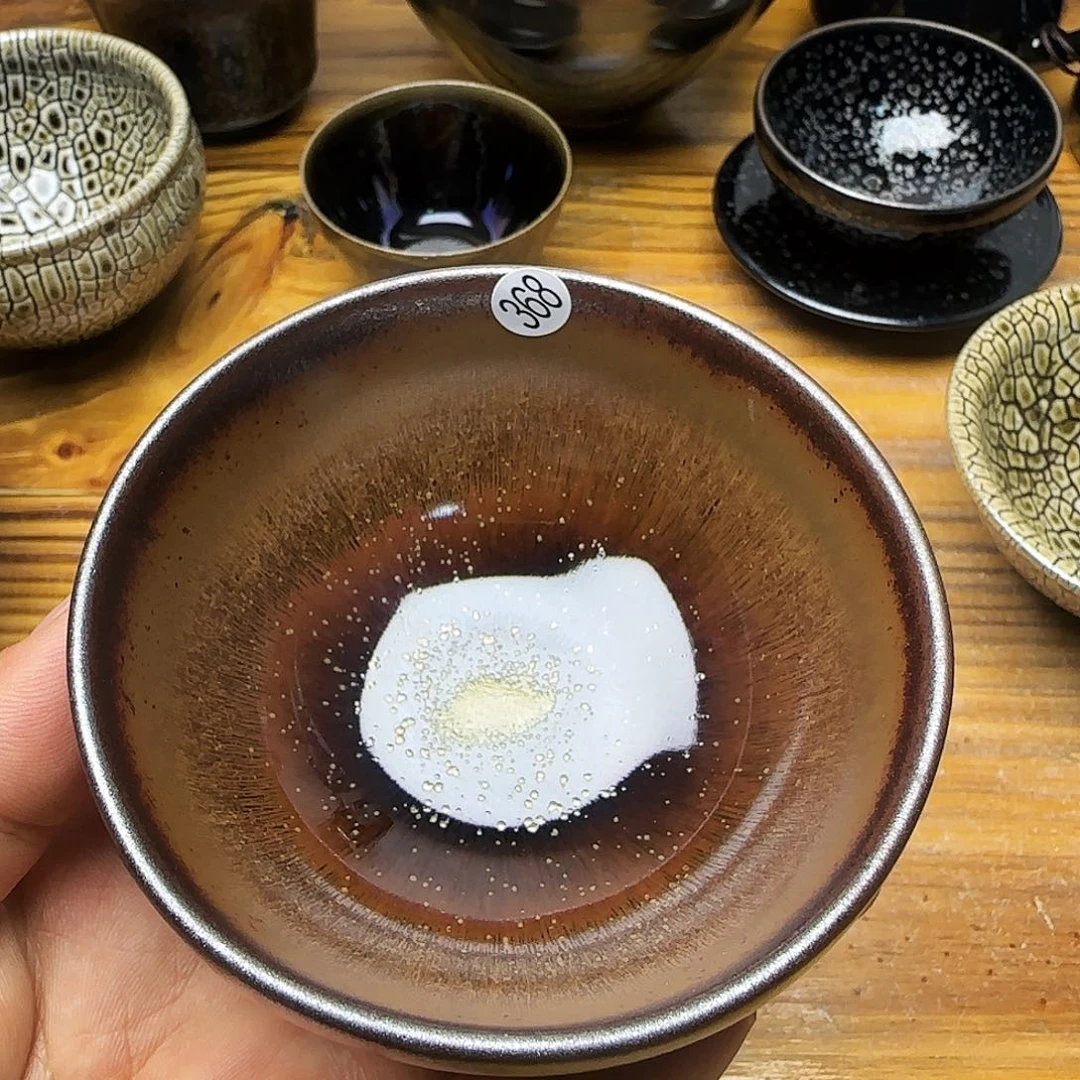 茶盏建窑建盏茶器微瑕