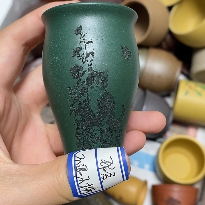茶杯紫砂瑕疵不退不换，