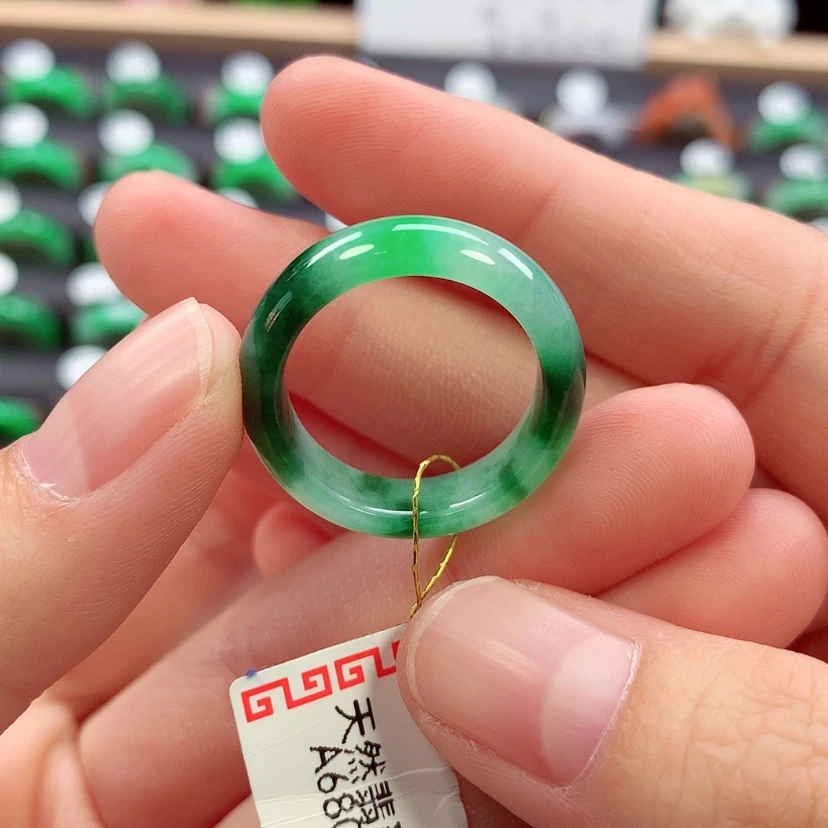 【闪购商品】未镶嵌戒指翡翠17/18号