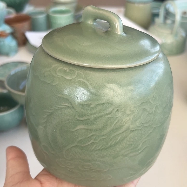 小米茶器龙泉青瓷