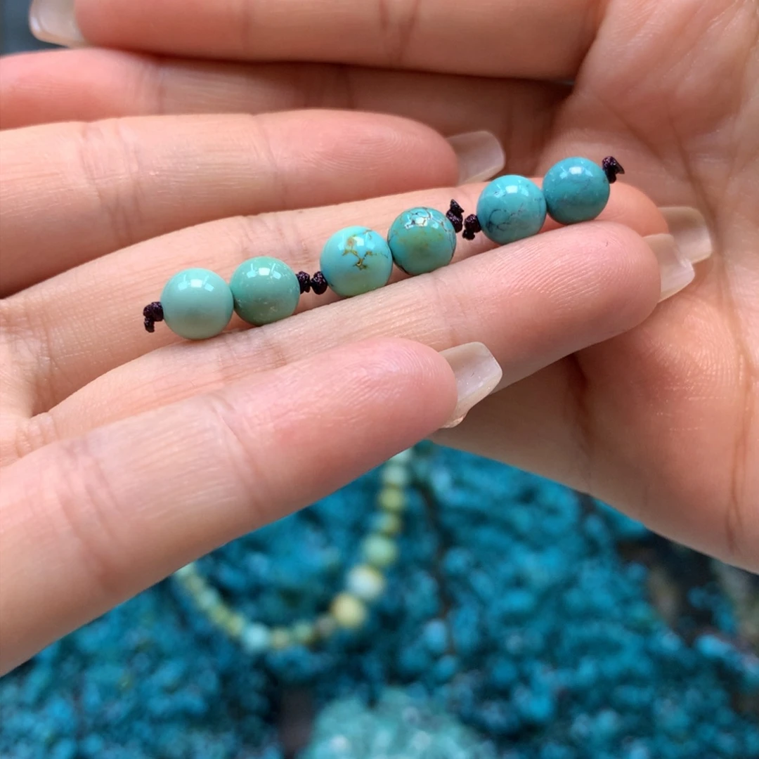 绿松石配饰未镶嵌老*