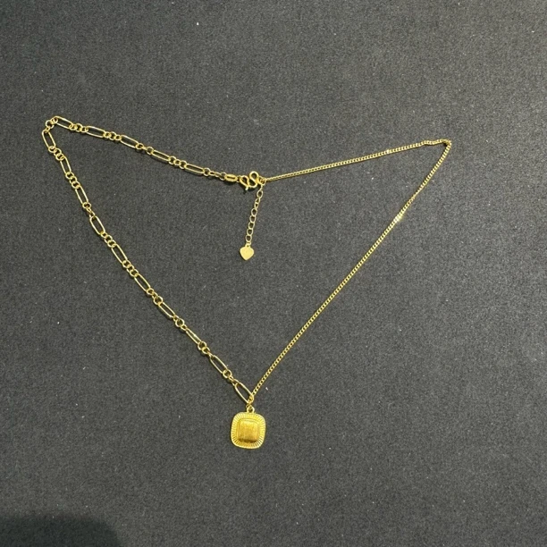 【星星专享】 足金999 方糖套链 VP tl 9.30