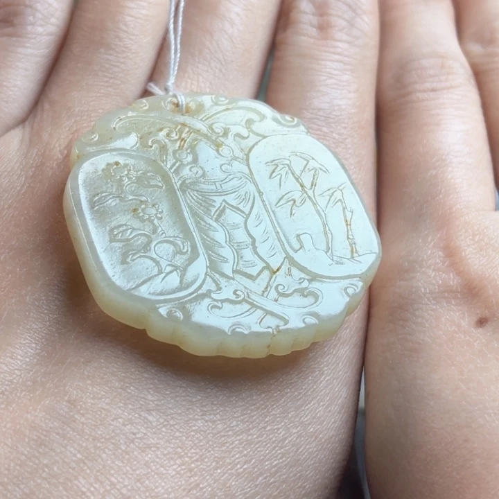 和田玉挂件未镶嵌瑞****8