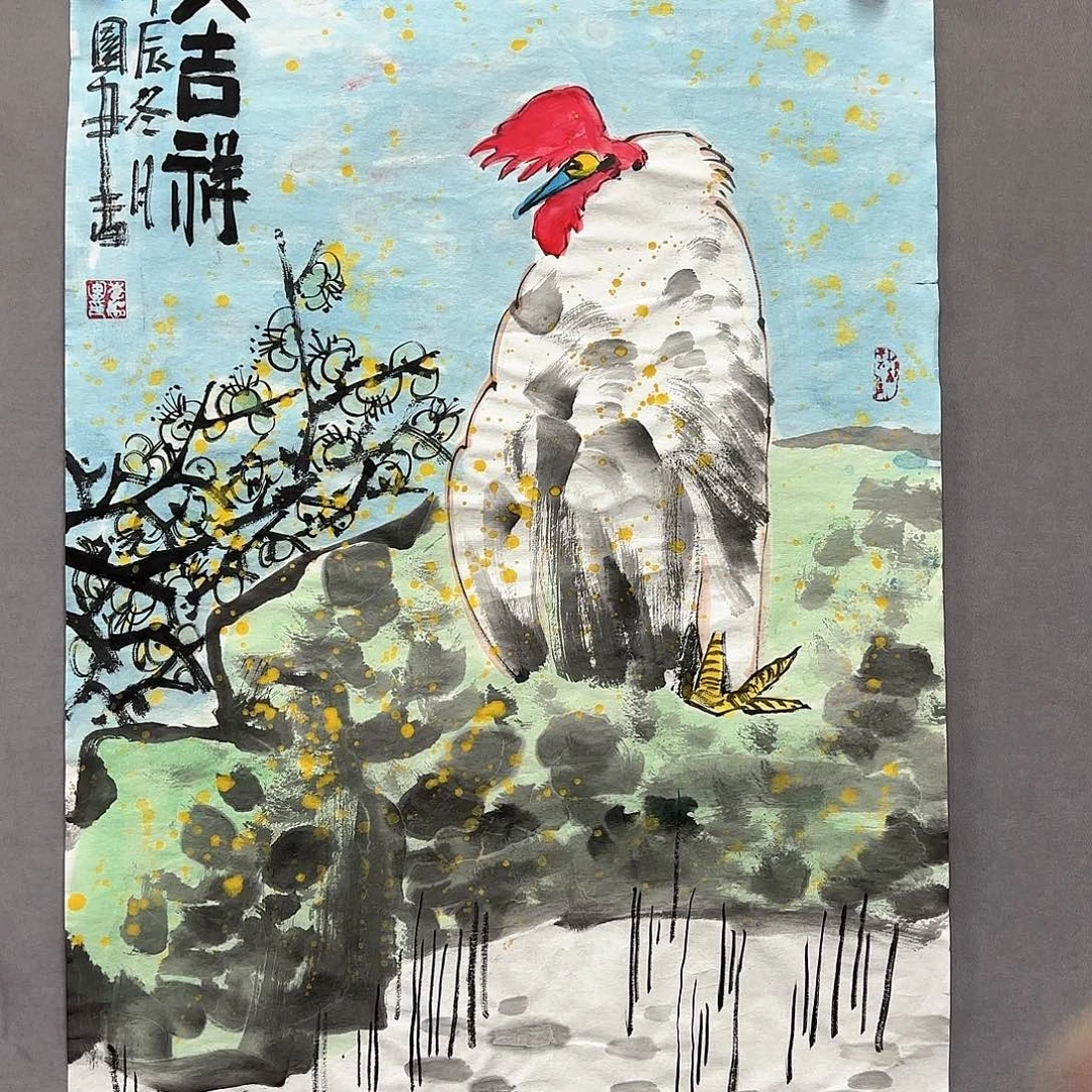 国画国画纯手绘作品请放心去藏