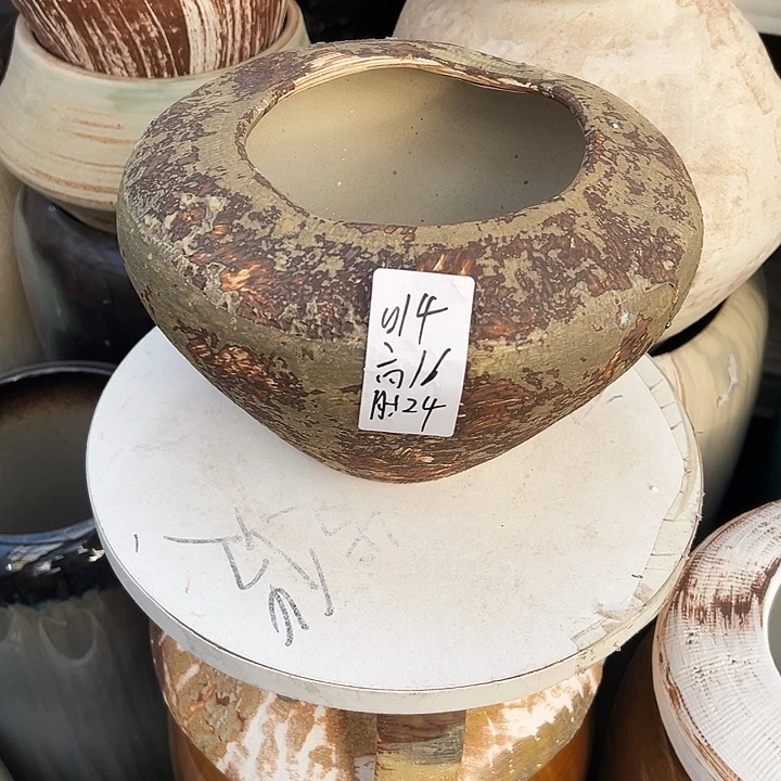 景德镇精品花盆栽适合盆友圈