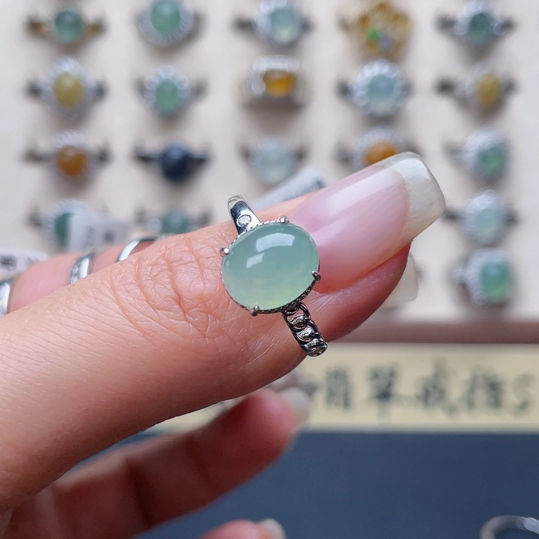 翡翠戒指未镶嵌戒指