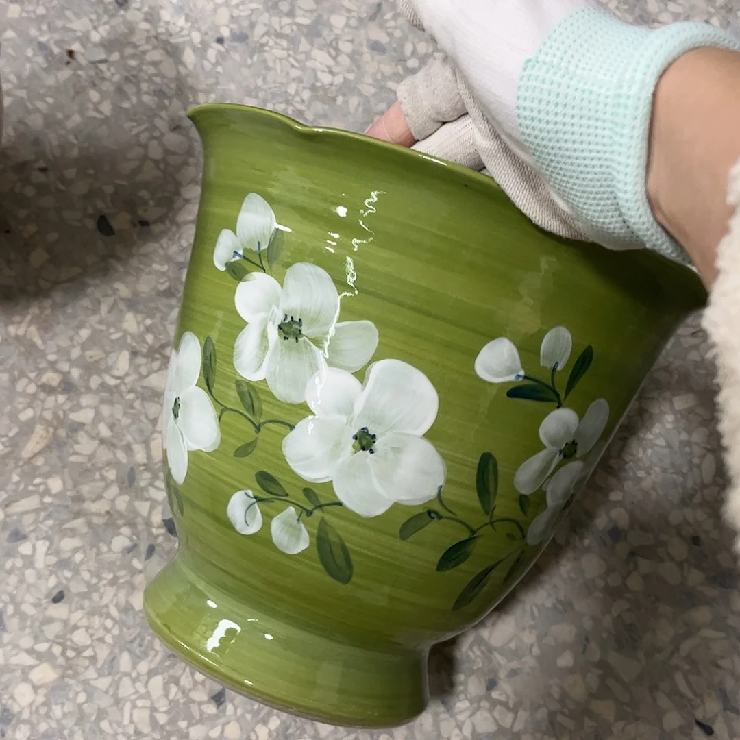 景德镇陶瓷花盆花盆