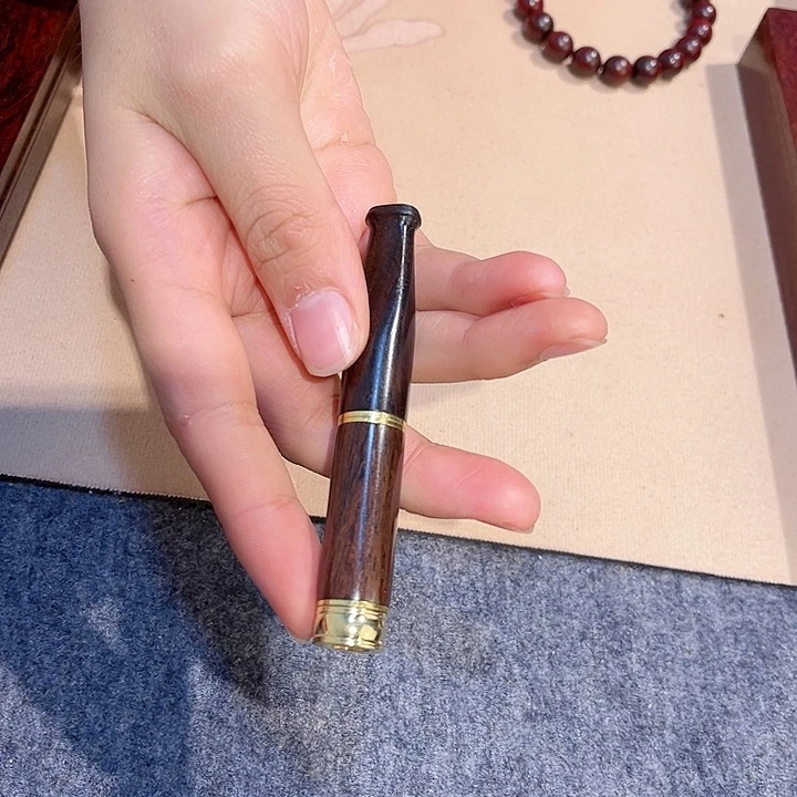 东非黑黄檀（紫光檀）烟嘴