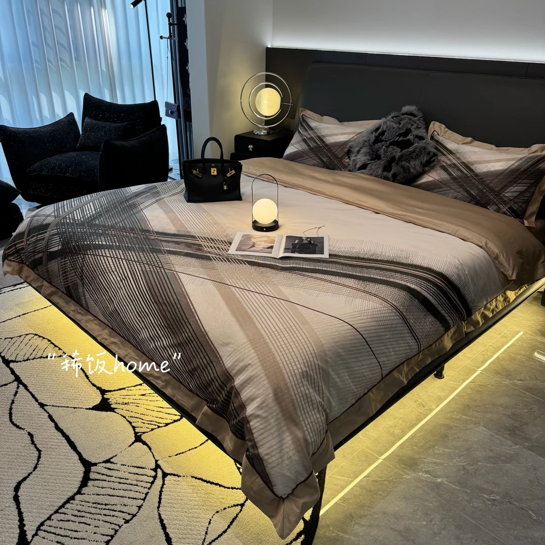 稀饭专属【拿破仑】高支高密全棉数码印花/黑金高定专柜系列/四件套