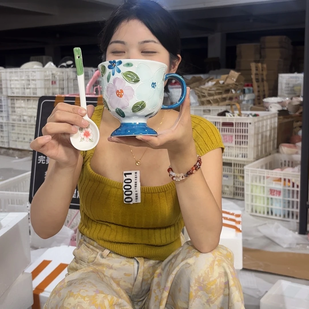 瓷微瑕陶瓷餐具釉下彩