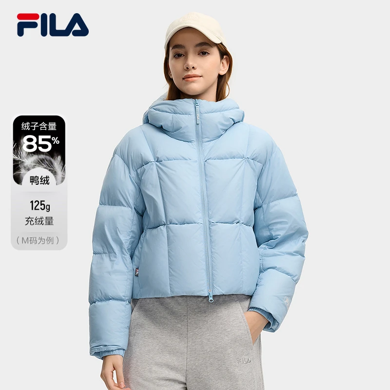 Fila/斐乐秋冬新款女士【85%鸭绒】户外运动多彩羽绒服F11W549901F