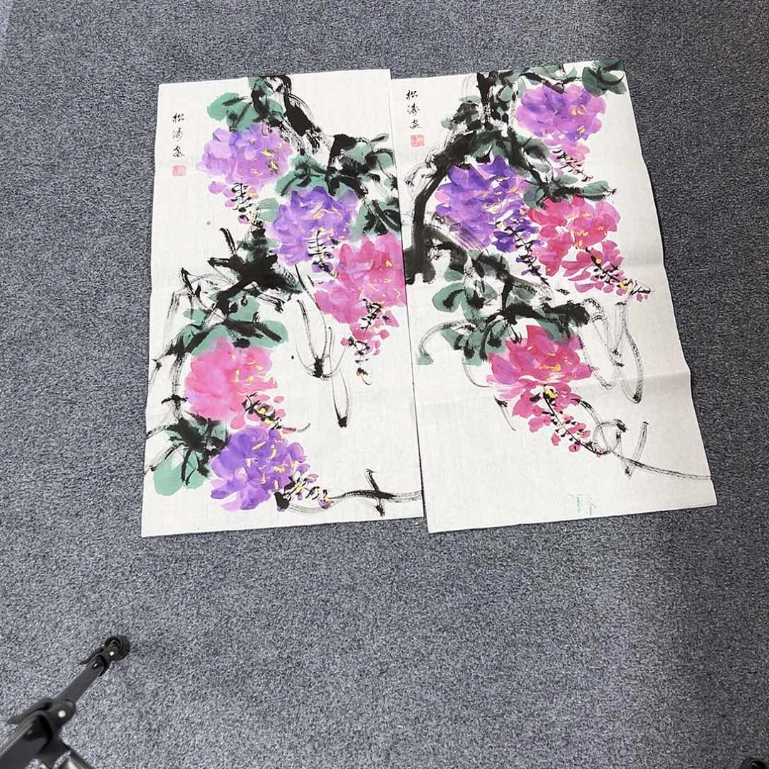 国画精品手绘国画作品