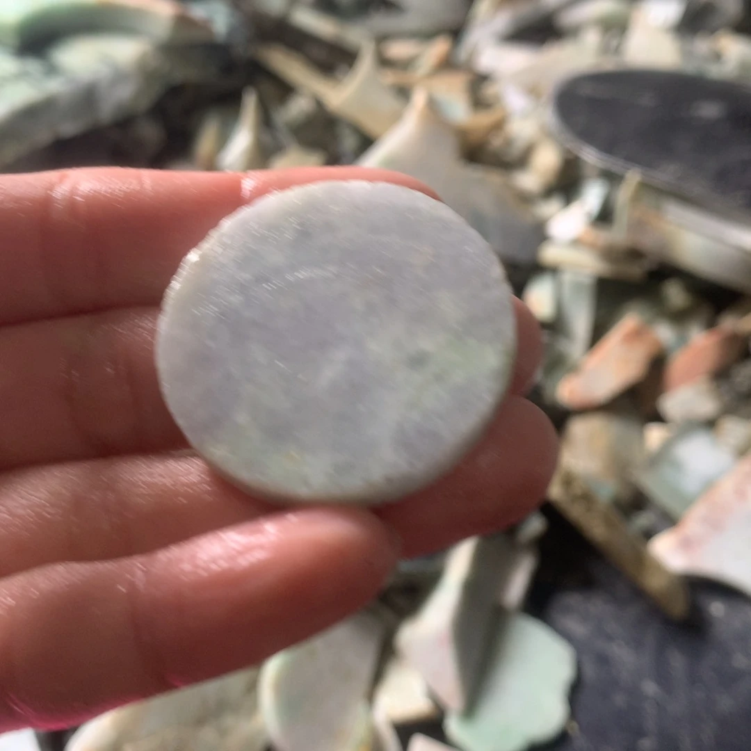 翡翠颈饰未镶嵌缅甸翡翠