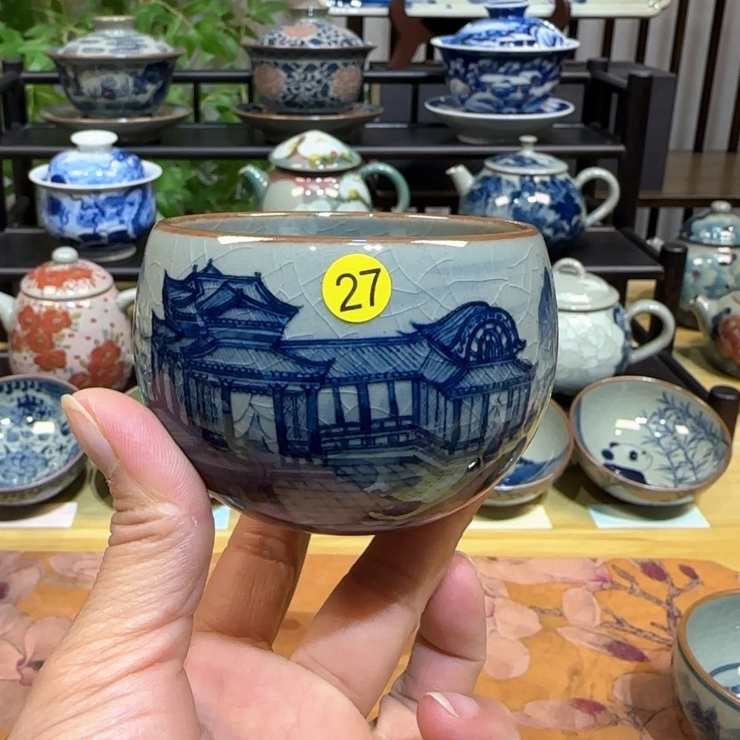 景德镇陶瓷手绘茶具