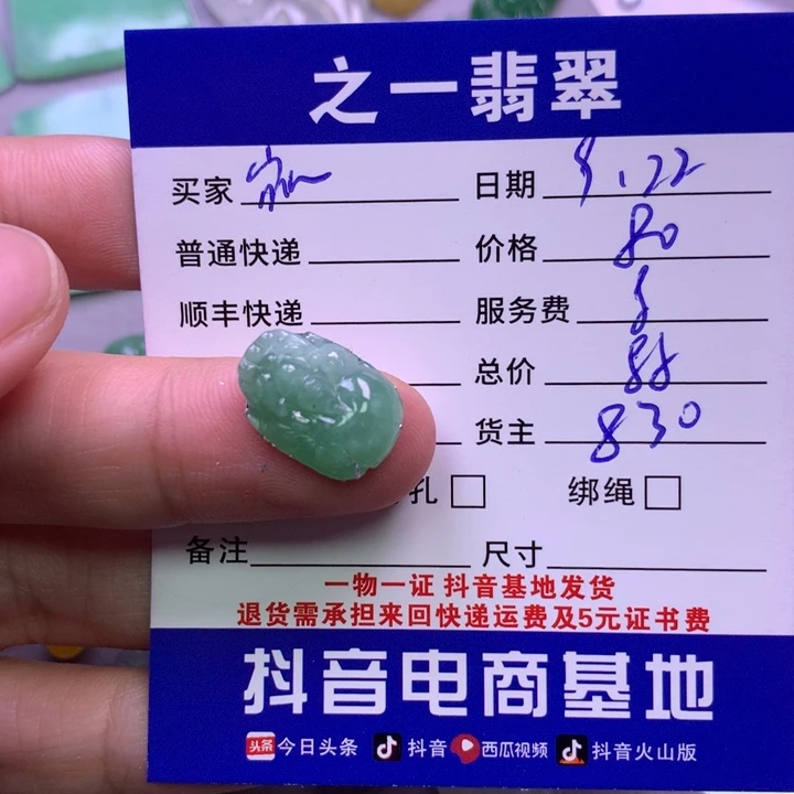 颈饰未镶嵌翡翠凯*尼