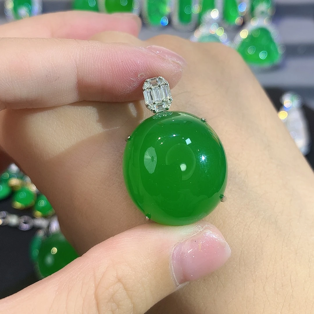 银S925镶嵌颈饰玛瑙/玉髓C****u
