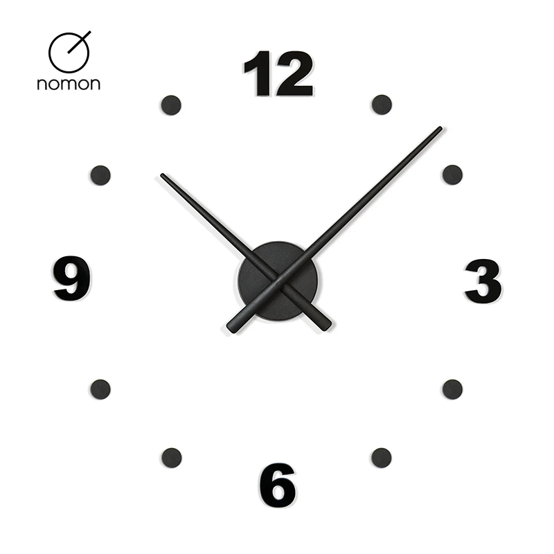 官方正品 nomon OJ 数字极简装饰钟表客厅现代创意轻奢餐厅挂钟