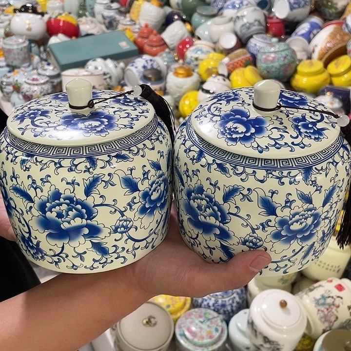 陶瓷罐茶叶罐密封罐