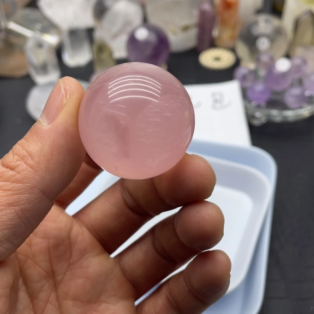 水晶88未镶嵌粉水晶