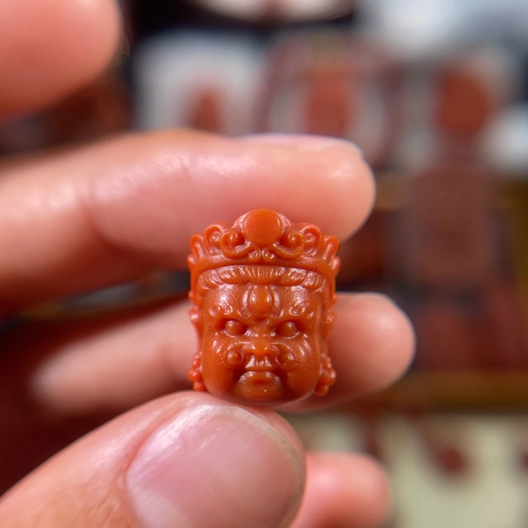 南红玛瑙未镶嵌黄财神16*13.2